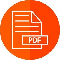 diseño de icono de vector de pdf