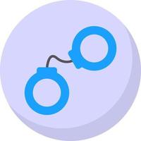 Handcuffs Vector Icon Design