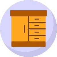 Cabinet Vector Icon Design