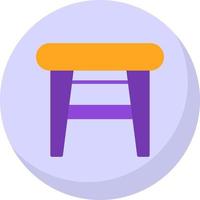 Stool Vector Icon Design