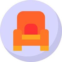 diseño de icono de vector de sillón