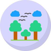 Forest Vector Icon Design