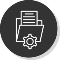 Data Management Vector Icon Design