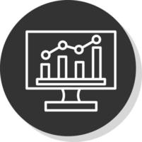 Monitoring Vector Icon Design