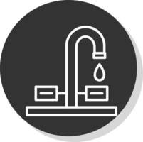 Faucet Vector Icon Design