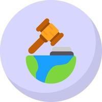 Global Laws Vector Icon Design