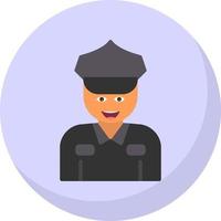 diseño de icono de vector de policía