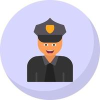 Police Vector Icon Design