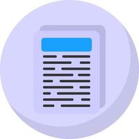 Document Vector Icon Design
