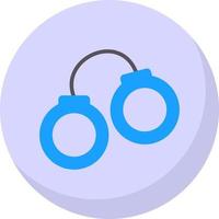 Handcuffs Vector Icon Design