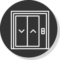 Elevator Vector Icon Design