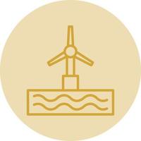 Turbine Vector Icon Design