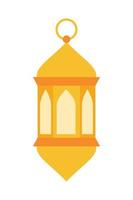 Islamic Lantern Illustration. Symbols of Ramadan Mubarak, Hanging Gold Lanterns, arabic lamps, lanterns moon, lantern element, star, art, vector and illustration