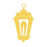 Islamic Lantern Illustration For Ramadan Kareem Elements Decoration. Symbols of Ramadan Mubarak, Hanging Gold Lanterns, arabic lamps, lanterns moon, lantern element, star, art, vector and illustration