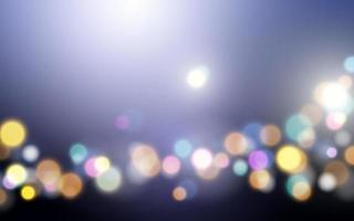 City lights of night bokeh abstract background, Vector eps 10 illustration bokeh particles, Background decoration