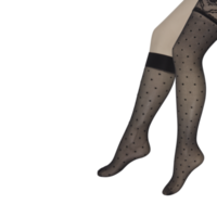sock with cut out isolated on background transparent png