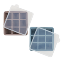 rubber ice tray with cut out isolated on background transparent png