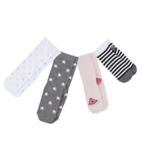 chaussette avec découpe isolé sur fond transparent png