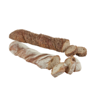 bread with cut out isolated on background transparent png