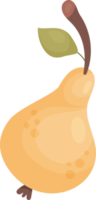 fruta. amarillo Pera png