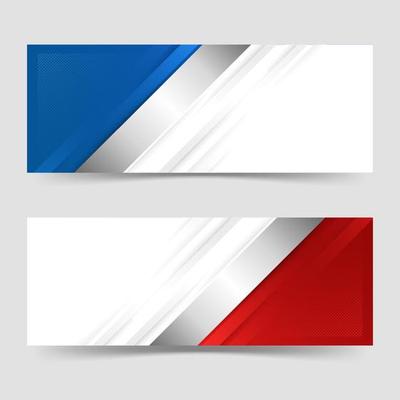 background banners. full color, gradation, collection set, suitable for your business. vectors eps 10
