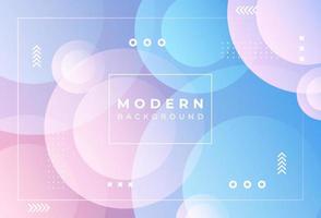 Modern background .geometric style, red and blue pastel color gradations eps 10 vector