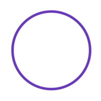 perfect circle icon frame png