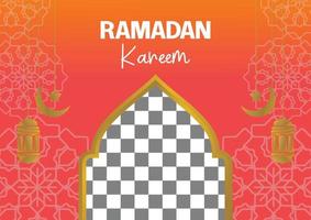 editable ramadan sale poster templates. with mandala, moon, star and lantern ornaments. Design for social media and web. Vector illustration