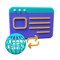 Integration 3d icon png