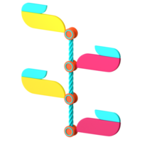 3d illustratie infografieken png