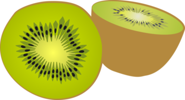 naturale, biologico e fresco Kiwi frutta è ricco nel vitamine, mangiare Di Più può mantenere voi bellissimo e salutare png