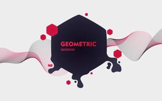 geometric modern element diagonal abstract background. Colorful template banner vector