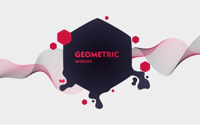 geometric modern element diagonal abstract background. Colorful template banner