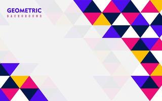 geometric modern element diagonal abstract background. Colorful template banner vector