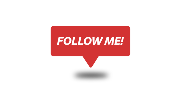 Follow Me PNGs for Free Download