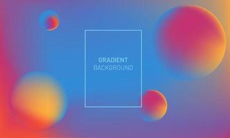 Colorful abstract geometric background with gradient shapes composition. vector