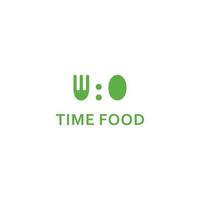 meal time abstract design icon vector