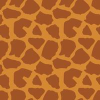 Giraffe spots seamless pattern. Vector repeating background. EPS10.