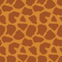 Giraffe spots seamless pattern. Vector repeating background. EPS10.