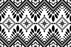 Seamless geometric ethnic oriental pattern. vector