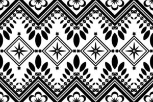 Seamless geometric ethnic oriental pattern. vector