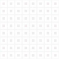 Pink seamless checkered polka dot pattern. vector