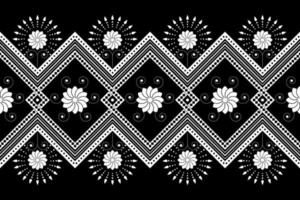 Seamless geometric ethnic oriental pattern. vector