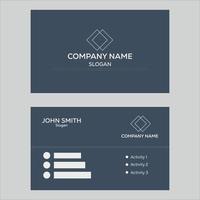 Business Card Template vector