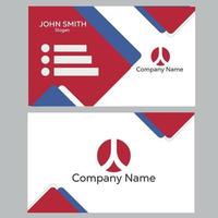 Business Card Template vector