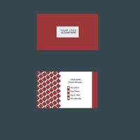 Business Card Design vector