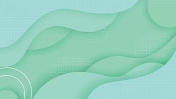 Vector abstract beckground in mint colors. Concept for web design, UX UI design.