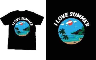 Vector Summer t-shirt-design