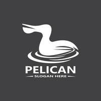 Pelican Simple Logo Vector Illustration