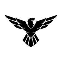 eagle logo vector. eagle silhouette various design models, eagle head icon silhouette is very suitable for use in t-shirts, tattoos, and other design elements. vector